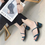 Thick slipper female sandals