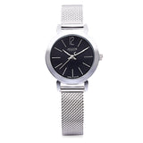 Julius JA - 732 Women Quartz Watch Stainless Steel Net Band Luminous Pointer Female Wristwatch