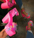 Summer new high heel women's shoes sandals