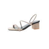 Thick slipper female sandals