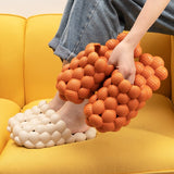 Massage mesh sandals