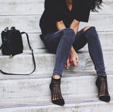 Hollow sandals