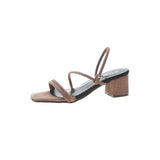 Thick slipper female sandals