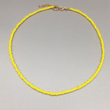 Simple Seed Beads Strand Necklace Women String Beaded Short women Necklace Jewelry 16 inches Chokers Necklace Gift
