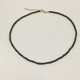 Simple Seed Beads Strand Necklace Women String Beaded Short women Necklace Jewelry 16 inches Chokers Necklace Gift