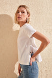 Trendyol Sides Snaps Knitted T-Shirt TWOSS20TS0745