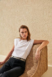Trendyol Sleeveless Basic Knitted T-Shirt TWOSS20TS0021