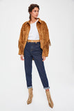 Trendyol Dark Blue High Waist Mom Jeans TWOAW20JE0180
