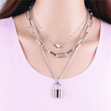 ZOSHI Bohemian Multi Layer Long Necklace for Women Imitation Pearl Choker Necklace Collars Statement Necklace Summer Jewelry