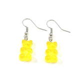 originality statement minimalist dangle earring jelly Polychromatic Bear drop earrings fashion minimalist stud earings for women