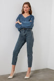Trendyol High Bel Mom Jeans TWOAW21JE0515