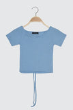 Trendyol Shirred Knitted Blouse TWOSS21BZ0409