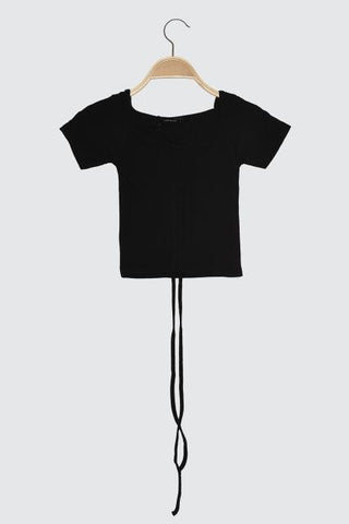 Trendyol Shirred Knitted Blouse TWOSS21BZ0409