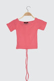 Trendyol Shirred Knitted Blouse TWOSS21BZ0409