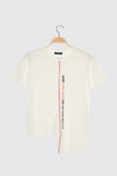 Trendyol Printed Semifitted Asymmetrical Knitted T-Shirt TWOSS21TS0363