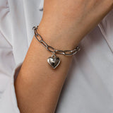 Punk 2021 Gold Color Charm Chain Bracelets For Women Pearl Coin Butterfly Alloy Bangle Bracelets Fashion Bohemian Jewelry Gift