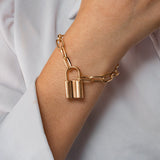 Punk 2021 Gold Color Charm Chain Bracelets For Women Pearl Coin Butterfly Alloy Bangle Bracelets Fashion Bohemian Jewelry Gift
