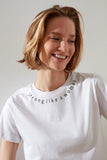 Trendyol Printed Basic Knitted T-Shirt TWOSS21TS1095