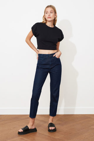 Trendyol High Bel Mom Jeans TWOAW21JE0515
