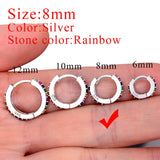 1 Piece Small Girls Hoop Earring Tiny Ear Ring Cartilage Huggie Piercing Hoop Stud Conch Earlobe Tragus Circle Women Hoop