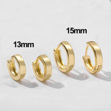 5Pair Fashion Round Twist Copper Small Hoop Earrings Set for Women Simple Gold CZ Crystal Long Chain Earring Jewelry 2021 New