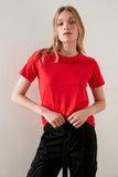 Trendyol Printed Basic Knitted T-Shirt TWOSS21TS1095