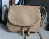 Hot Sale Tassel Women Bag Leather Handbags Cross Body Shoulder Bags Fashion Messenger Bag Women Handbag Bolsas Femininas