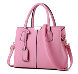 Vogue Star PU Leather Top-handle Women Handbag Solid Ladies Lether Shoulder Bag Casual Large Capacity Tote Crossbody Bags LB24