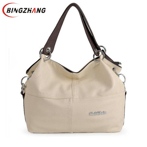 Women Crossbody Bags Versatile Handbags Soft Offer PU Leather messenger bag/ Splice grafting Vintage Shoulder bags 2018 L8-48
