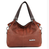 Women Crossbody Bags Versatile Handbags Soft Offer PU Leather messenger bag/ Splice grafting Vintage Shoulder bags 2018 L8-48