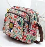 Korean Fashion Women Shoulder Bag Female Waterproof Nylon Handbag High Quality Female Messenger Bags Multilayer Crossbody Bag