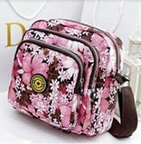 Korean Fashion Women Shoulder Bag Female Waterproof Nylon Handbag High Quality Female Messenger Bags Multilayer Crossbody Bag