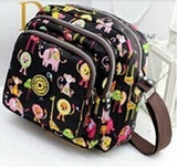Korean Fashion Women Shoulder Bag Female Waterproof Nylon Handbag High Quality Female Messenger Bags Multilayer Crossbody Bag