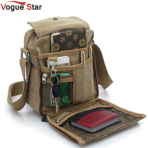 Vogue Star Hot sale men's messenger bags men travel bags canvas bag cross-body bag high quality pouch men purse  YB40-419