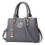 Embroidery Messenger Bags Women Leather Handbags  Bags for Women 2018 Sac a Main Ladies Hand Bag