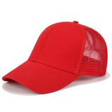 fashion women men ponytail baseball cap